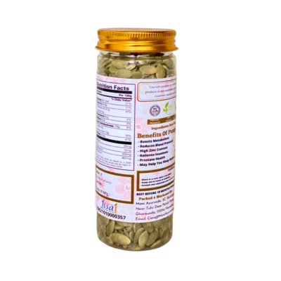 Moni Ayurveda Raw Pumpkin Seeds - Best for Weight Loss, Treats Insomnia, Boosts Metabolism & Helps in Hair Growth
