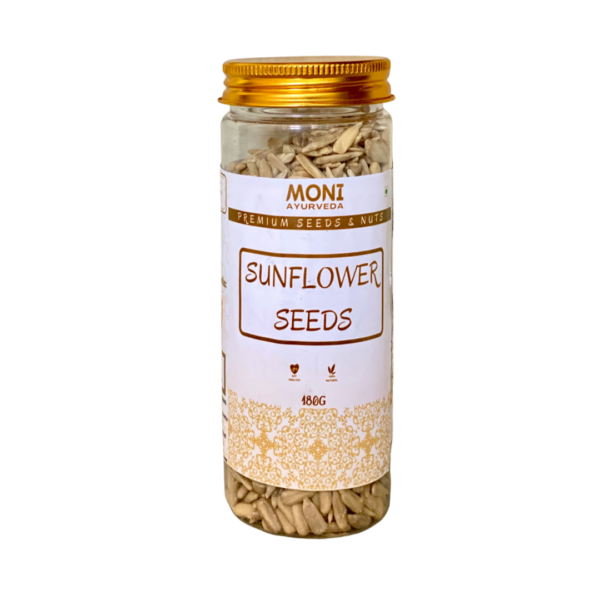 Moni Ayurveda Sunflower Seeds - Surajmukhi Seeds - Helps In Weight Loss,  Best For Diabetes, Hair Care & Digestion - Moni Ayurveda