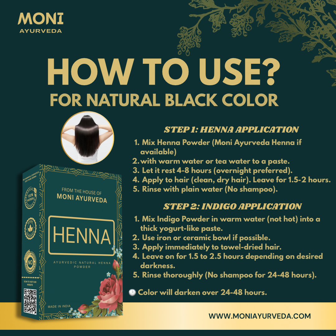 How To Use Henna With Indigo