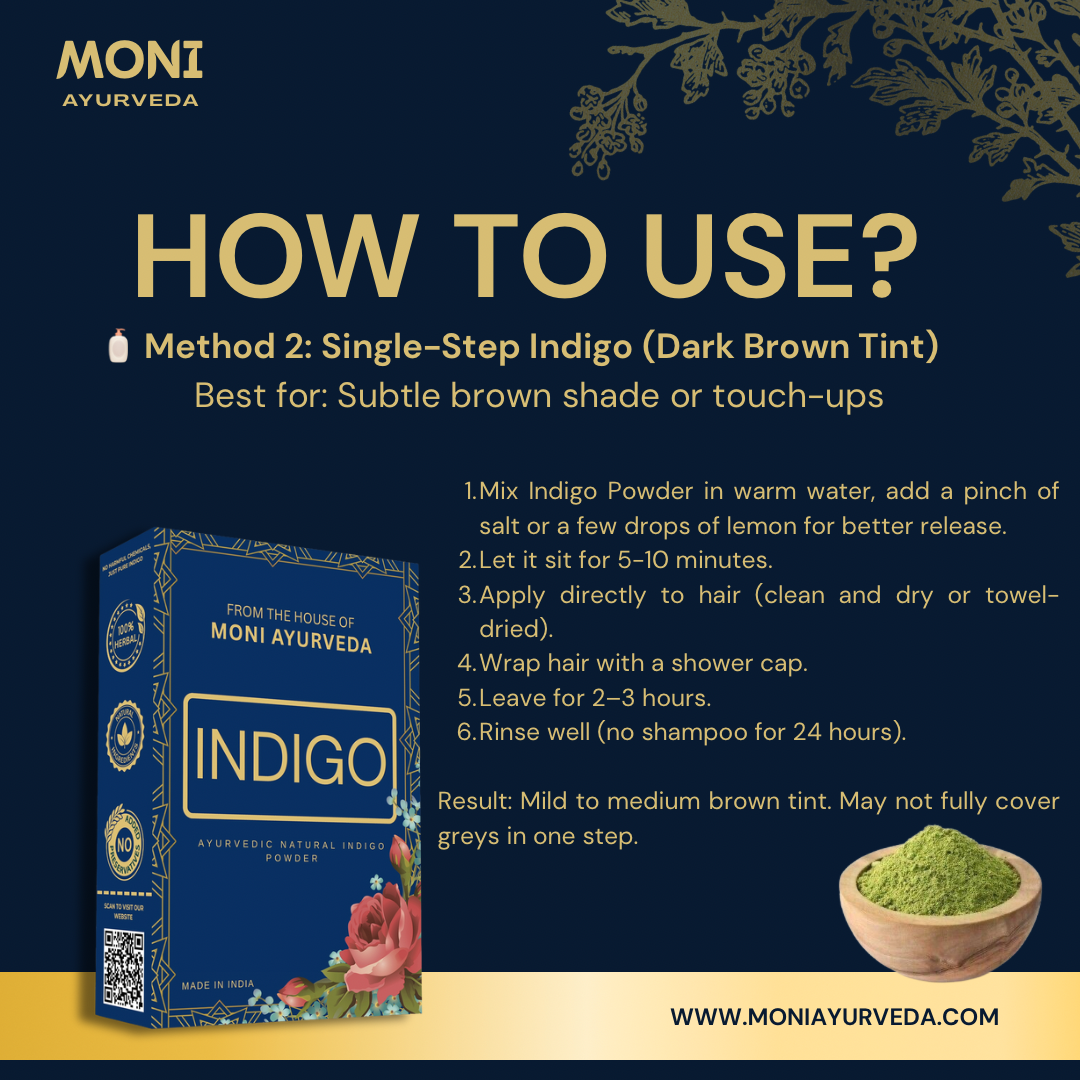 How to use Indigo Powder